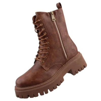 Imagen de Dockers by Gerli 51dy201, Botas Cortas al Tobillo Mujer, marrón, 38 EU