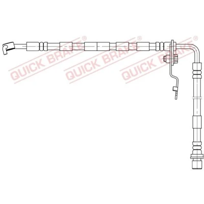 Imagen de QUICK BRAKE 50.893 Latiguillos de Freno 257, 271 MAZDA: 6 Berlina