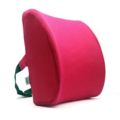 Imagen de Valuetom Premium Lumbar Support Pillow Cojín de Espuma Memoria para la Parte Inferior Espalda Silla su Hogar Oficina y Asiento el Automóvil