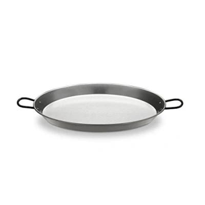 Imagen de VAELLO Paellera Tradicional Acero Pulido 8 personas (Ø 38 cm)