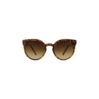 Imagen de KOMONO Lulu Metal Series Tortoise Rose Gold Unisex Cat eye Cellulose Propionate Sunglasses for Men and Women with UV Protection Scratch Resistant Lenses