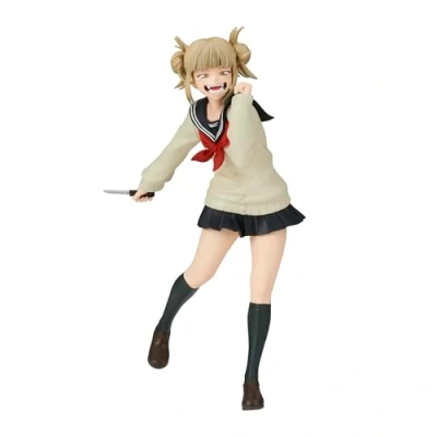 Imagen de Banpresto Figura de Acción Himiko Toga My Hero Academia The Evil Villains 15cm Multicolor BP89202P
