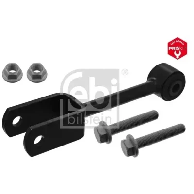Imagen de febi BILSTEIN 47724 Bieleta de suspensión Eje trasero izquierda, trasero, derecha 236 Plus con tuerca, juego tornillos Acero