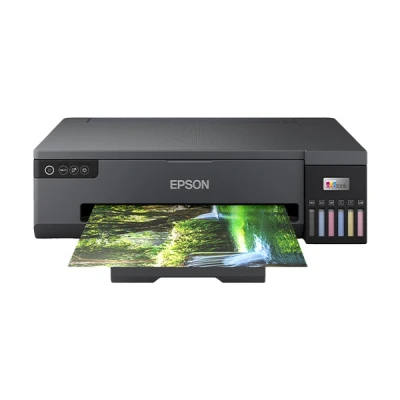 Imagen de Impresora Epson Ecotank ET 18100, Inyección de tinta, 22 ppm, 5760 x 1440 dpi, Color, Negro