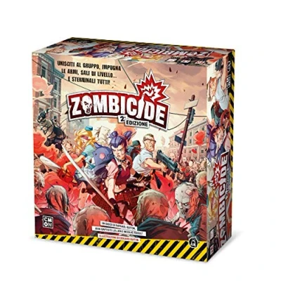 Imagen de Asmodee, Zombicide, Segunda Edición, Juego de Mesa Colaborativo, 1 6 Jugadores, 14+ Años, Edición en Italiano