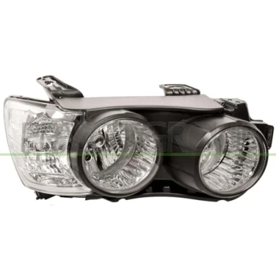Imagen de PRASCO DW3284913 Faros derecha H7, H1 negro con servomotor para reg. alcance luces CHEVROLET: Aveo Hatchback
