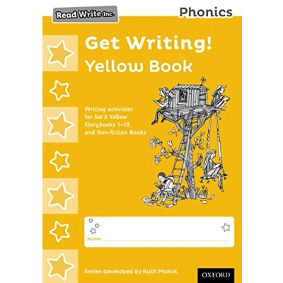 Imagen de READ WRITE INC Phonics Set 5 Yellow Get Writing! Books Pack of 10 (NC PHONICS)