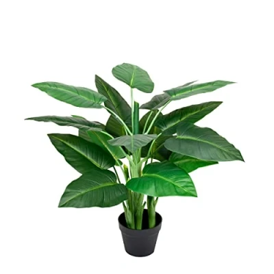 Imagen de GreenBrokers Lirio Artificial de Tacto Real en Maceta, 90 cm
