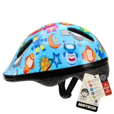 Imagen de Casco Bicicleta Bebe Helmet Bici Ciclismo para Niño Cascos Infantil Patinete Montaña BMX Carretera Skate Patines monopatines MV6 2 (S(48 52cm), Space)