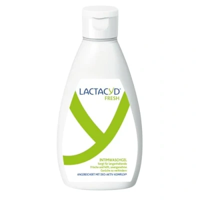 Imagen de Lactacyd® Gel de lavado íntimo Fresh Con pH ajustado y ácido L láctico natural Protección contra olores Clínicamente probado confirmado 300 ml