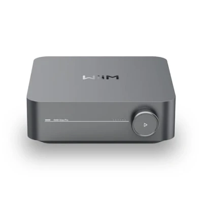 Imagen de WiiM Amp Pro: Amplificador de Streaming Multiroom Compatible con Google Cast, Alexa HDMI, Control por Voz Reproduce Desde Spotify, Amazon Music, Tidal y más Gris Oscuro