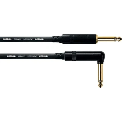 Imagen de CORDIAL Cable Guitarra Jack recto/angular 3 m INSTRUMENT Essentials