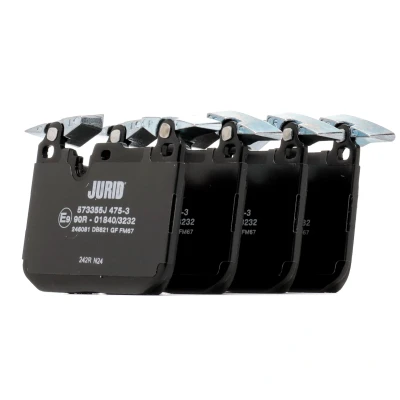 Imagen de JURID 573355J Juego de pastillas freno preparado para indicador desgaste sin accesorios BMW: 3 Touring, Berlina, 1 Hatchback