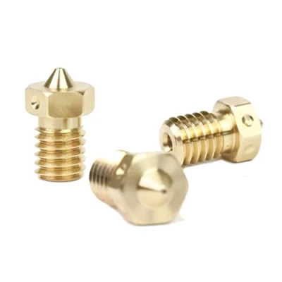 Imagen de Genuine E3D Brass Nozzle Triple Pack 0.4mm, 0.6mm for V6 HotEnd 3D Printer (1.75mm, 0.6mm)