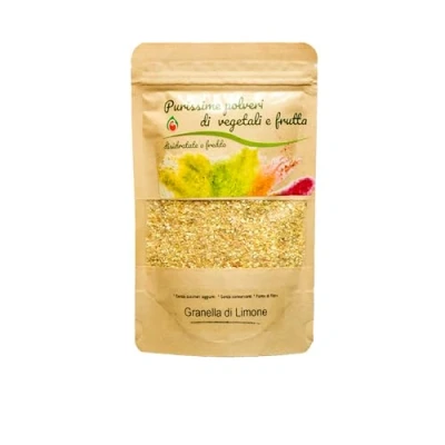 Imagen de Biocal Grano de limón deshidratado/especias a granel/especias bbq/limones pinchitos/frutas deshidratadas naturales/limón rallado/limones deshidratados/aromas cítricos/ 30 gr