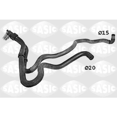Imagen de SASIC SWH0505 Manguitos de Radiador PEUGEOT: 306 Hatchback, Berlina