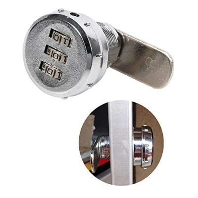 Imagen de Yosoo Cerradura Mecánica De La Contraseña 3 Código Digital para El Armario del Aleación Zinc Conveniente Seguridad Coded (tamaño : 0.5 9mm)