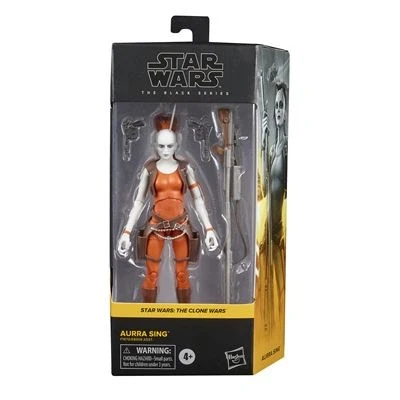 Imagen de Star Wars The Black Series Figura de Aurra Sing a Escala 15 cm Clone Edad: 4+