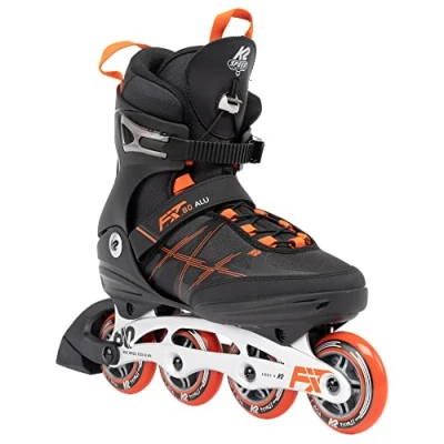 Imagen de K2 F.i.t. 80 ALU Patines en línea, Hombre, Negro y Rojo, EU: 43.5 (UK: 9 / US: 10)