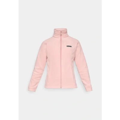 Imagen de Columbia Benton Springs Chaqueta de forro polar con cremallera completa para mujer, color rosado Eraser Pink, talla XS