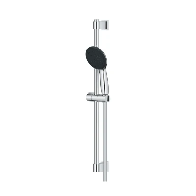 Imagen de GROHE Vitalio Start 110 Conjunto de barra ducha (ahorro agua, 2 tipos chorro, 600 mm, flexo 1750 mm), Cromo 2794810E