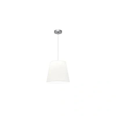 Imagen de Lampara Colgante Maldivas 1xe27 Cromo/blanco Reg.35d de FABRILAMP.