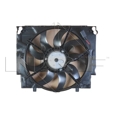 Imagen de NRF 47705 Ventilador de radiador 477 12 300 con bastidor (armazón) unidad control