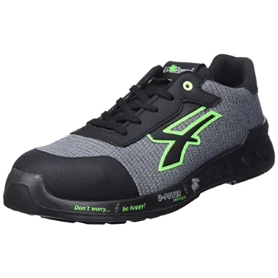 Imagen de U Power RV20066 43 Calzado Gama Red Leve Modelo Mike ESD S1P SRC Talla, Zapatos de Seguridad y contra Incendios Unisex Adulto, EU
