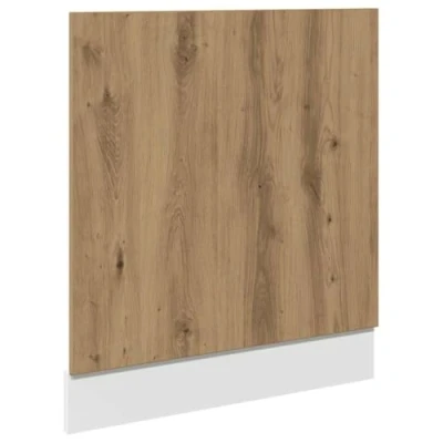 Imagen de vidaXL Panel para lavavajillas Lyon Roble Artesanal 60x1,5x67 cm Madera de ingeniería