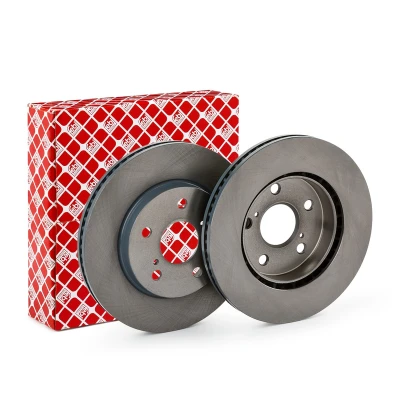 Imagen de FEBI BILSTEIN 181239 Disco de freno Eje delantero 282 25 5 114,3 ventilación interna revestido TOYOTA: Corolla XII Familiar, Berlina