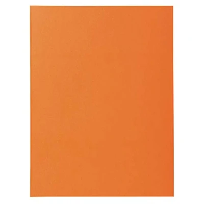 Imagen de Exacompta 340007E Lote de 100 Subcarpetas Super 180, Color Naranja