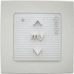 Imagen de Somfy Centralis RTS smoove 1810880 1810090 Mando de pared para persianas y estores motorizados