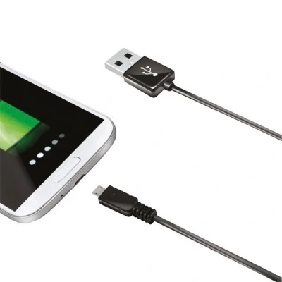Imagen de Celly Data Cable 0517501 USB para cargar negro