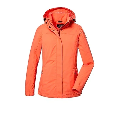 Imagen de killtec Mujer Chaqueta funcional/chaqueta de exterior con capucha desmontable KOS 42 WMN JCKT, coral, 40, 41282 000