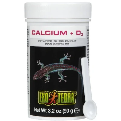 Imagen de Exo Terra Calcio en Polvo y Vitamina D3 90 gr