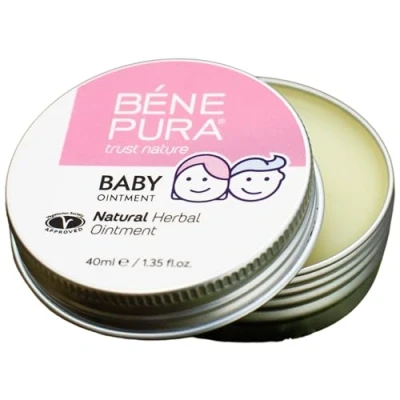 Imagen de BenePura Pomada para la Dermatitis del Pañal, Natural Irritaciones y Rojeces con Caléndula Manzanilla, 40 ml