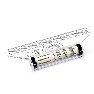 Imagen de Rolling Gobernante Medición De Los Gobernantes Paralelos 15 Cm Ángulo Pie Regla Equilibrio Escala