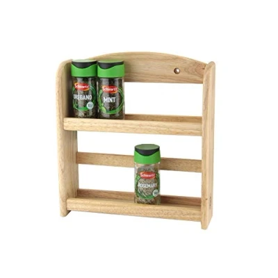 Imagen de Apollo 2 tier Spice Rack, Estantería para especias, color natural