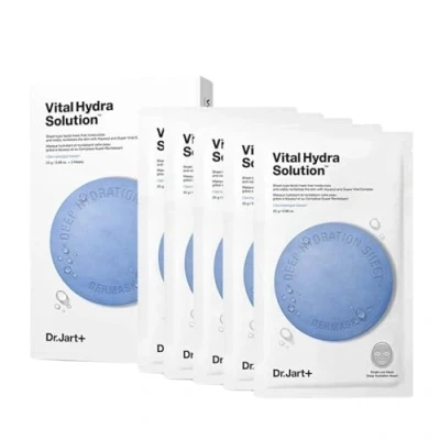 Imagen de Dr. Jart+ Vital Hydra Solution mascarilla en hoja para unisex de 5 piezas