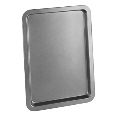 Imagen de Chef Aid Bandeja para Hornear, Acero al Carbono, Gris, 33x21.5cm
