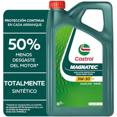 Imagen de Castrol Magnatec C3 5W 30 5L Aceite de motor 15F927 BMW: 3 Compact, Berlina, Coupé, MERCEDES BENZ: Clase C E Vito Mixto