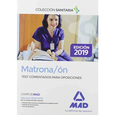 Imagen de Matrona/ón. Test comentados para oposiciones