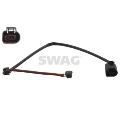 Imagen de SWAG 20 93 3998 Sensor de Desgaste Pastillas Frenos Eje delantero, izquierda, derecha PORSCHE: Cayenne