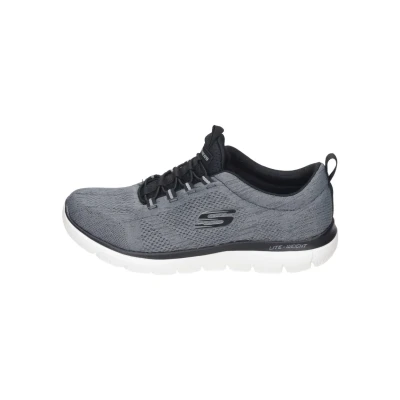 Imagen de Skechers Men&#039;s Summits Louvin, Mocasín Hombre, Negro y Blanco, 42 EU