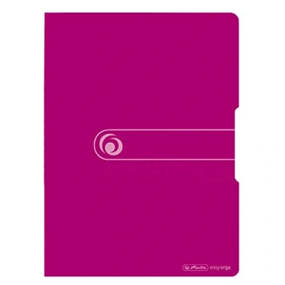 Imagen de Herlitz Easy Orga To Go 11226628 Carpeta con pinza (poliestireno, A4), color rosa