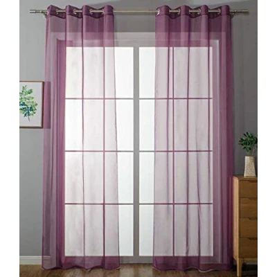 Imagen de 20332 cn2 Uni Cortinas con Ojales (225 x 140 cm), Color Morado