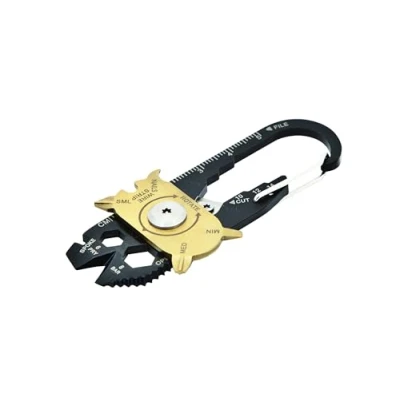 Imagen de True Utility FIXR Multiherramienta giratoria 20 en 1 de bolsillo EDC Accesorios camping