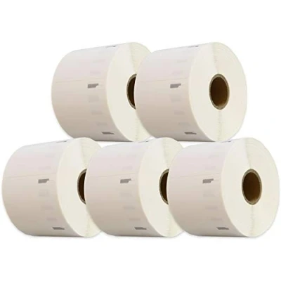 Imagen de Cartridges Kingdom 5 Rollos 11354 S0722540 57mm x 32mm Etiquetas para DYMO LabelWriter 4XL 450 400 330 320 310 Duo/Turbo/Twin Turbo Seiko SLP 430 200 100 1000 Etiquetas/Rollo