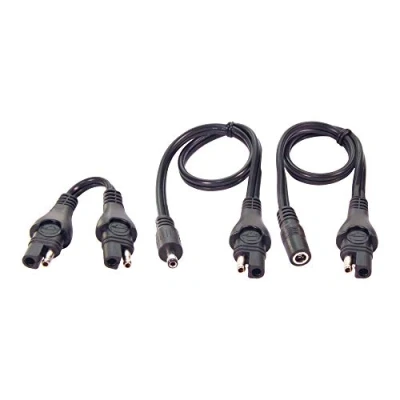 Imagen de Optimate TecMate Cable O 67, Kit Adaptador, 3 Piezas, de SAE a CC 2.5 mmy, Azul