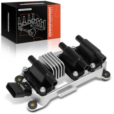 Imagen de Frankberg 1x Bobina de encendido Compatible con A4 2.4L 2.8L 1996 2000 Avant 2004 P.a.s.s.a.t 2005 Variant 1997 A6 A8 Superb I Sustituir# 078905104